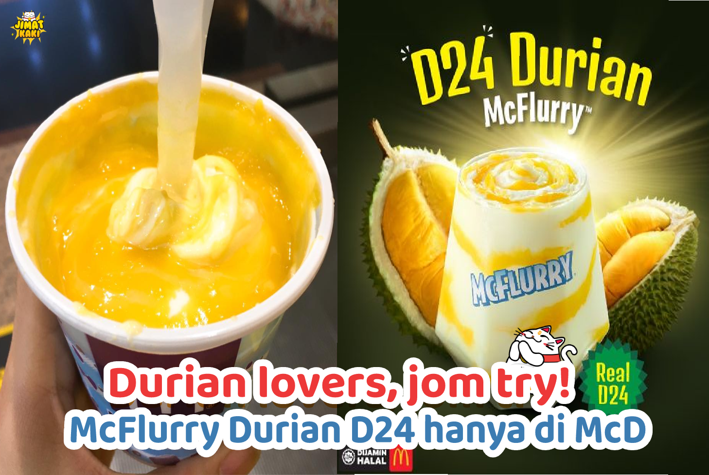 Mcflurry Durian D24