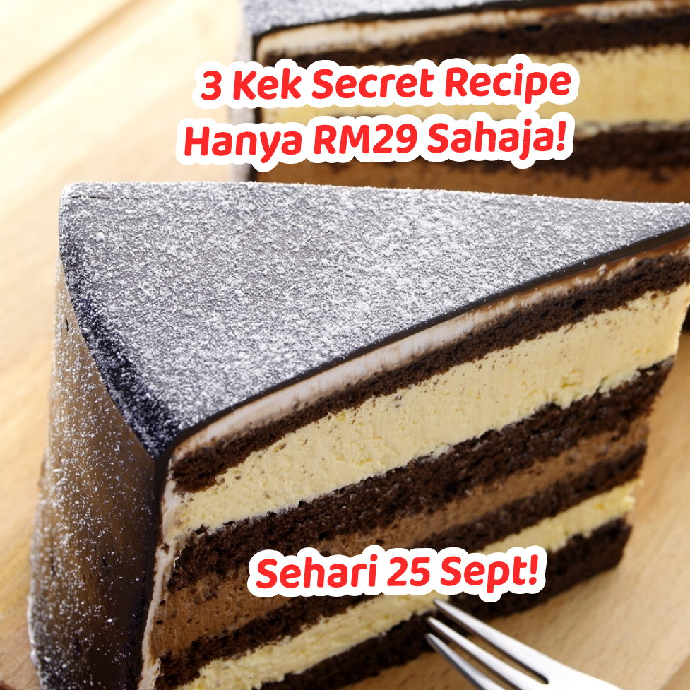 Secret Recipe 3 Kek