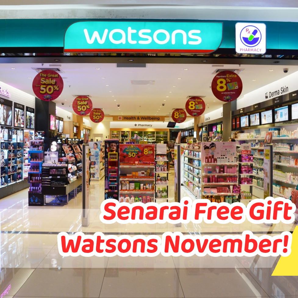 Watsons Free Gift Nov