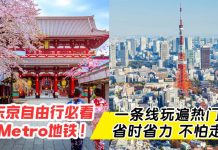 第一次去东京,跟着这套 Tokyo Metro + 热门景点攻略✨!一条地铁线玩东京 🚇!
